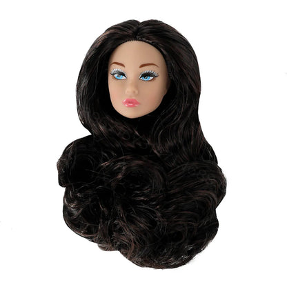 FR Supermodel 1/6 BABI Doll – Movable Joints, DIY Dress-Up Princess with Head & Body Accessories, White/Normal/Chocolate Skin