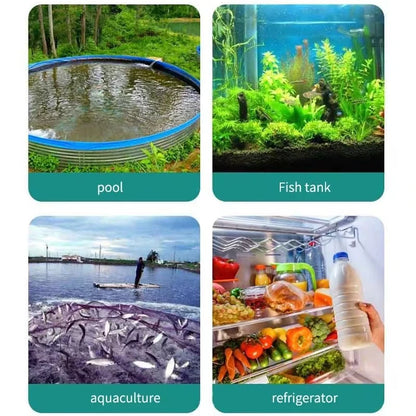 Waterproof Digital Aquarium Thermometer – Suction Cup Temperature Gauge for Fish Tanks & Reptiles