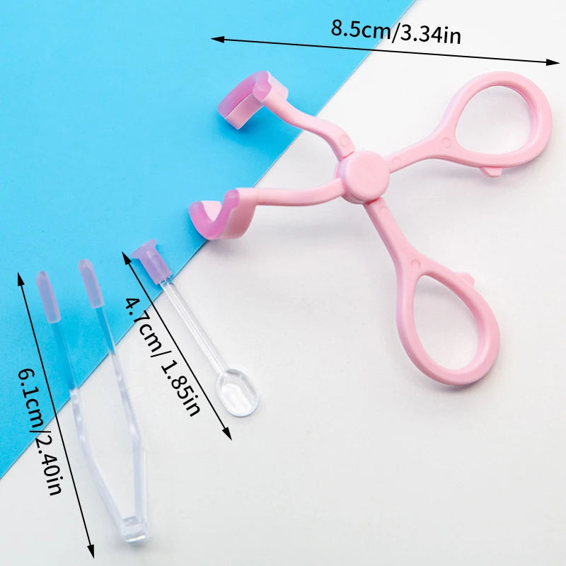 Contact Lens Insertion & Removal Tool Kit Eye-Opening Aid Eyelid Stretcher for Hassle-Free Color Contact Lens Application