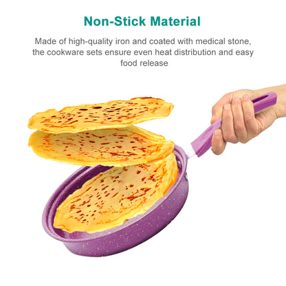 13-Piece Non-Stick Pots & Pans Set – Complete Kitchen Cookware, Perfect Gift for Family & Friends