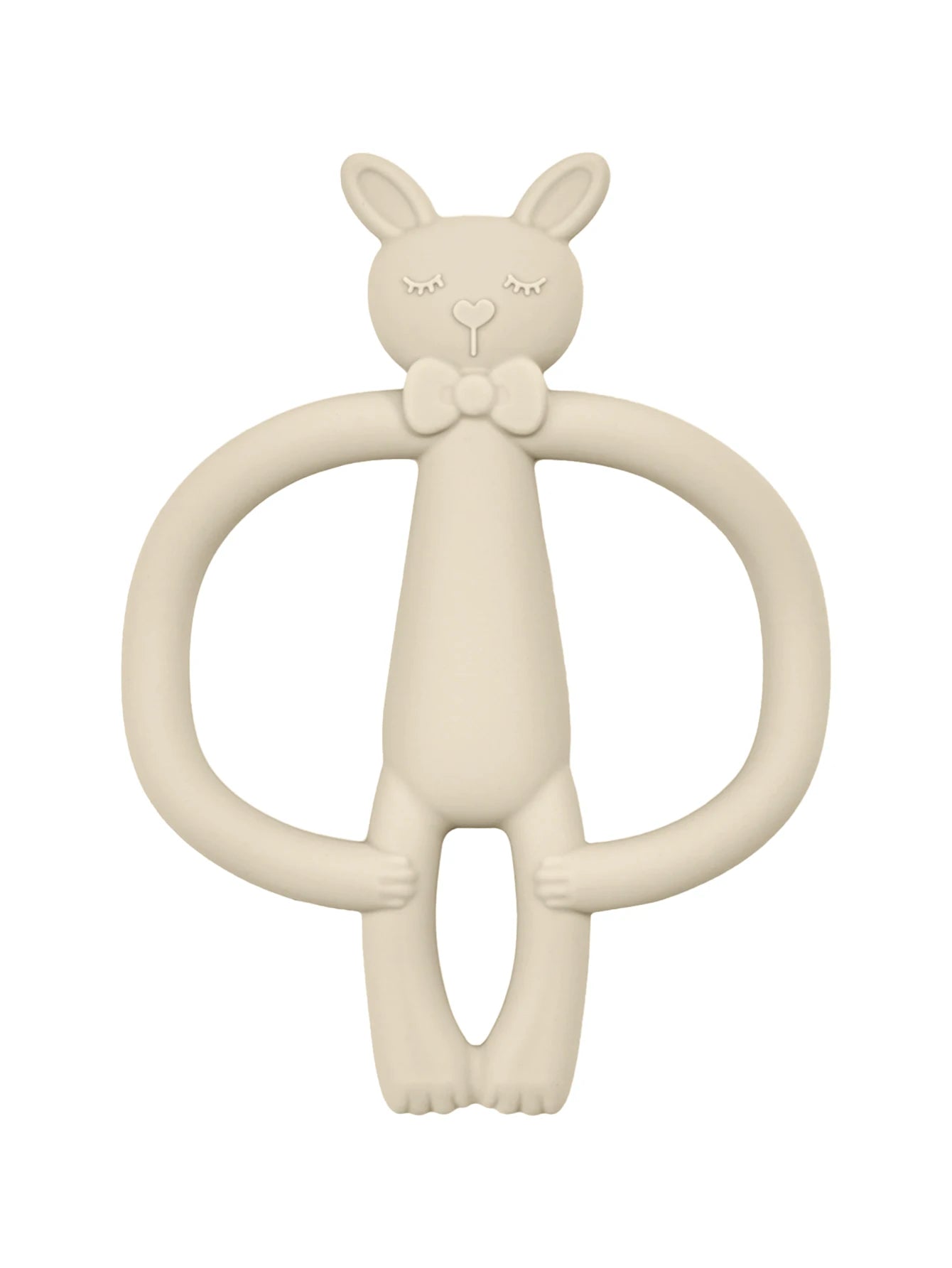 Silicone Baby Rabbit Teether Toy - Cartoon Nursing Chew Toy for Newborns Infants Teething Relief Gift