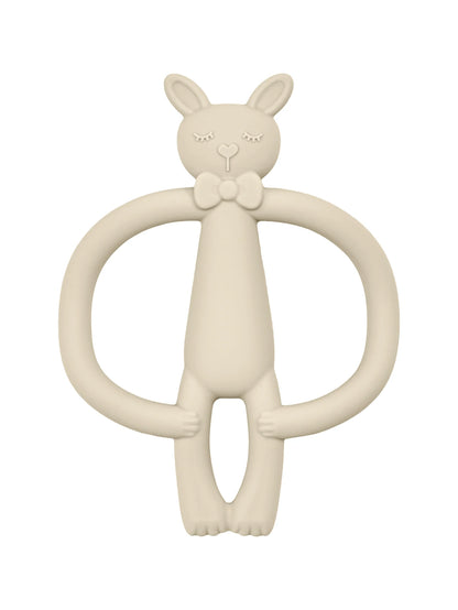 Silicone Baby Rabbit Teether Toy - Cartoon Nursing Chew Toy for Newborns Infants Teething Relief Gift