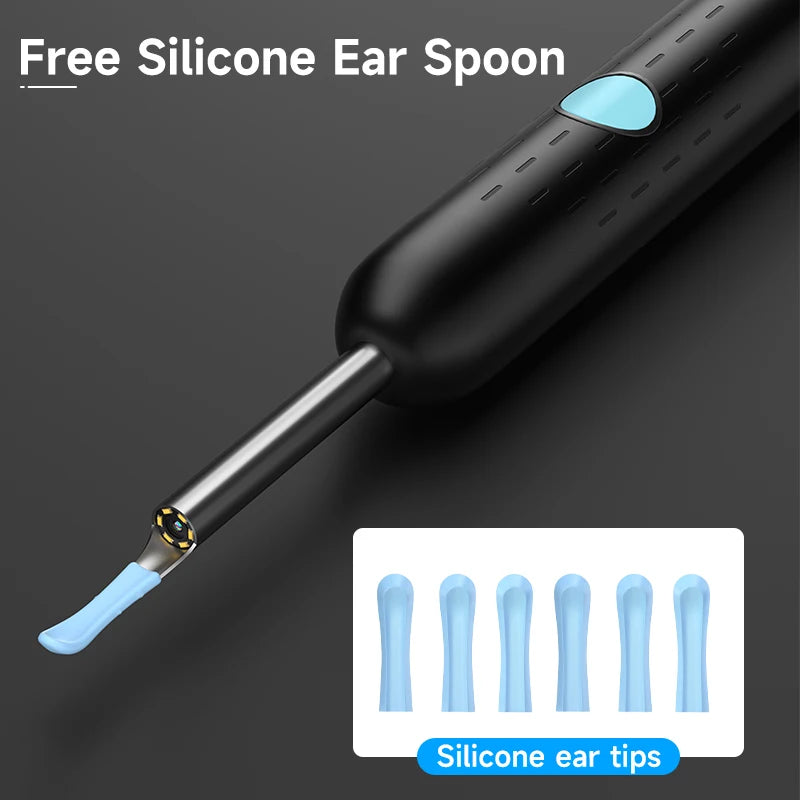 WiFi Visual Ear Sticks – HD 1080P 4.2MM Mini Otoscope Camera, Wireless Ear Picker & Cleaner, Endoscope for Ear Wax Removal & Health Care