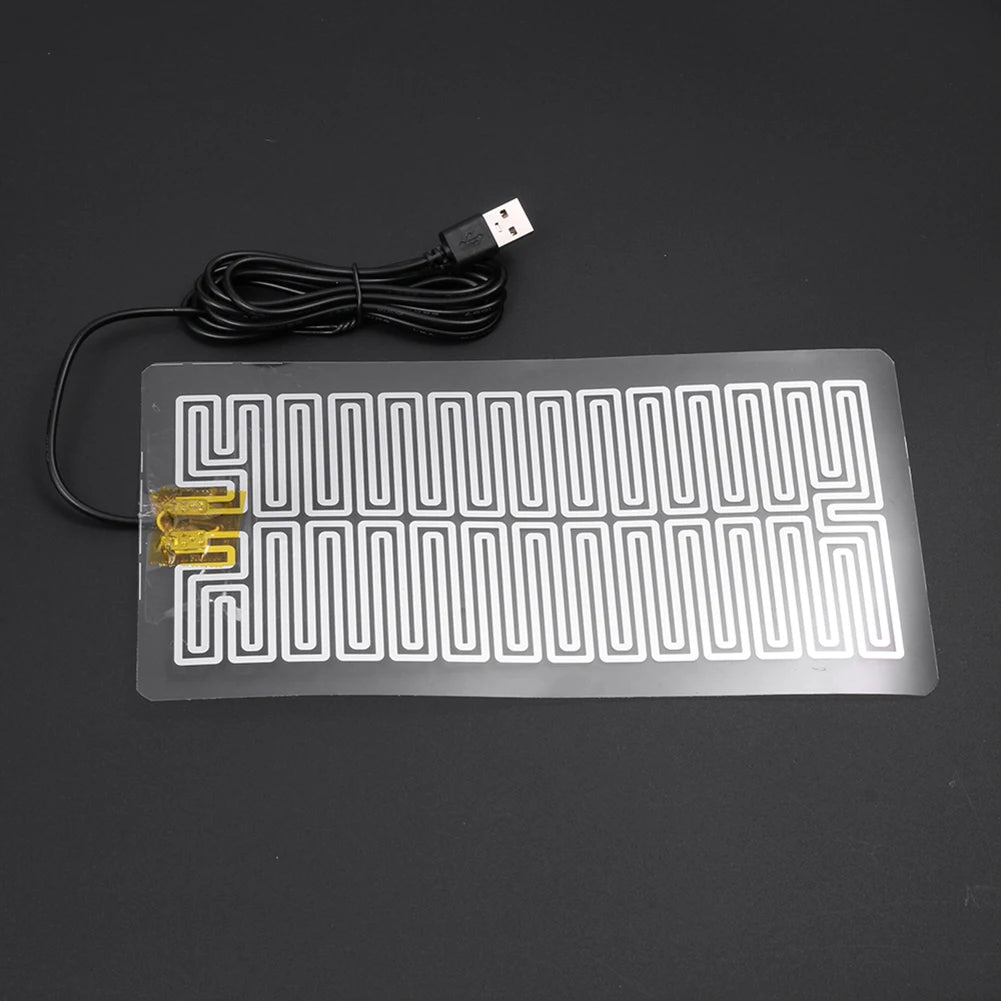USB 5V Heating Pad - Plug & Play Warm Plate Heater for Mouse Pad & Shoes