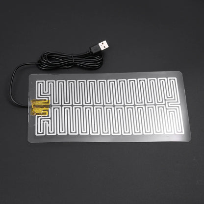USB 5V Heating Pad - Plug & Play Warm Plate Heater for Mouse Pad & Shoes