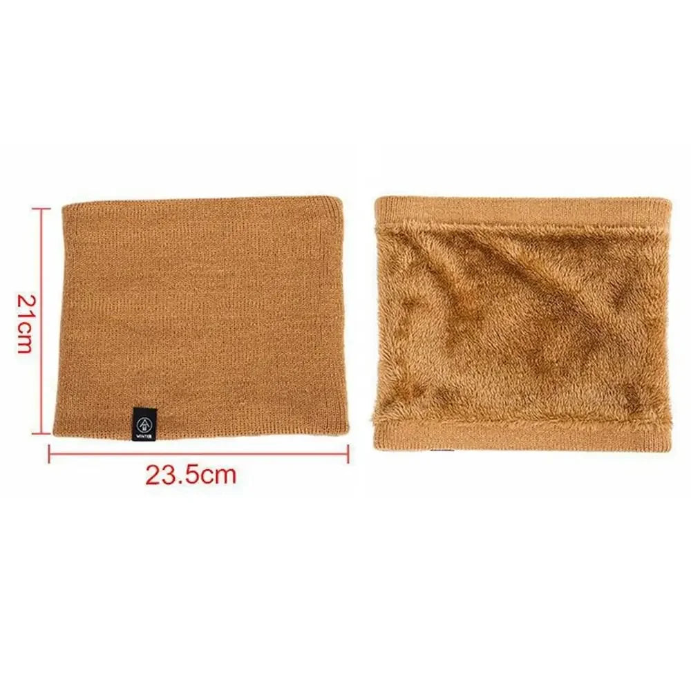 Fashion Soft Knitted Neck Warmer – Sport Scarf for Men and Women – Winter Face Cover, Cold-Proof Collar for Skating and Running