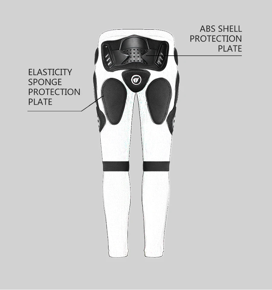 5XL Men's Motorcycle Jacket – Full Body Armor Protection for Motocross, Enduro Racing, Moto Gear & Protective Clothing