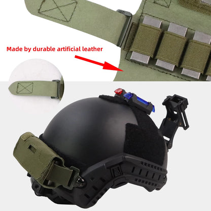 BOOIU Tactical Helmet Counterweight Bag – Balance Kit with 5 Counter Blocks for OPS FAST PJ MH Helmets