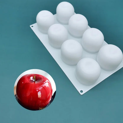 French Dessert 3D Lemon Silicone Mold – Cake, Brownie & Mousse Decorating Pastry Baking Tool