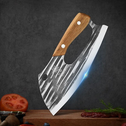Effort-Saving Kitchen Chef Knife – Handmade Stainless Steel Boning, Vegetable & Chopper Knife for Household Use