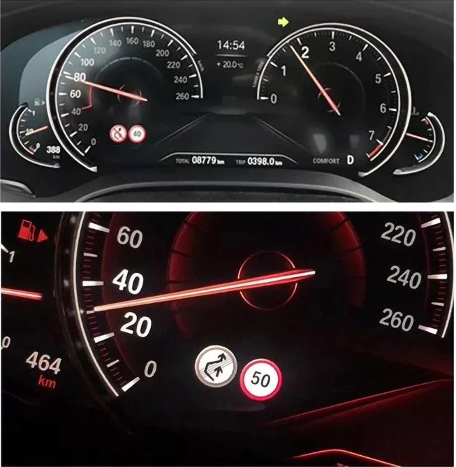 BMW Speed Limit Info Module — SLI Emulator Dashboard Display for F/G Series with NBT CIC ID7