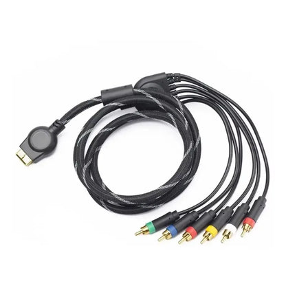 1.8m AV Multi Out Component RCA Audio Video Cable for Sony PlayStation PS2/PS3 HD Gaming Console Connection Cord