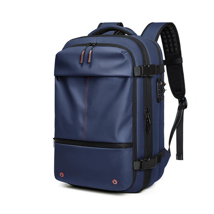 Men's Travel Backpack – Large Capacity 17-Inch Laptop Backpack, Business & Hiking Expandable School Bag