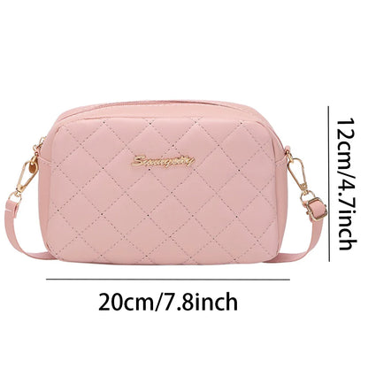 2024 Tassel Small Messenger Bag for Women - Trendy Embroidery Camera Shoulder Bag with Chain Crossbody Style