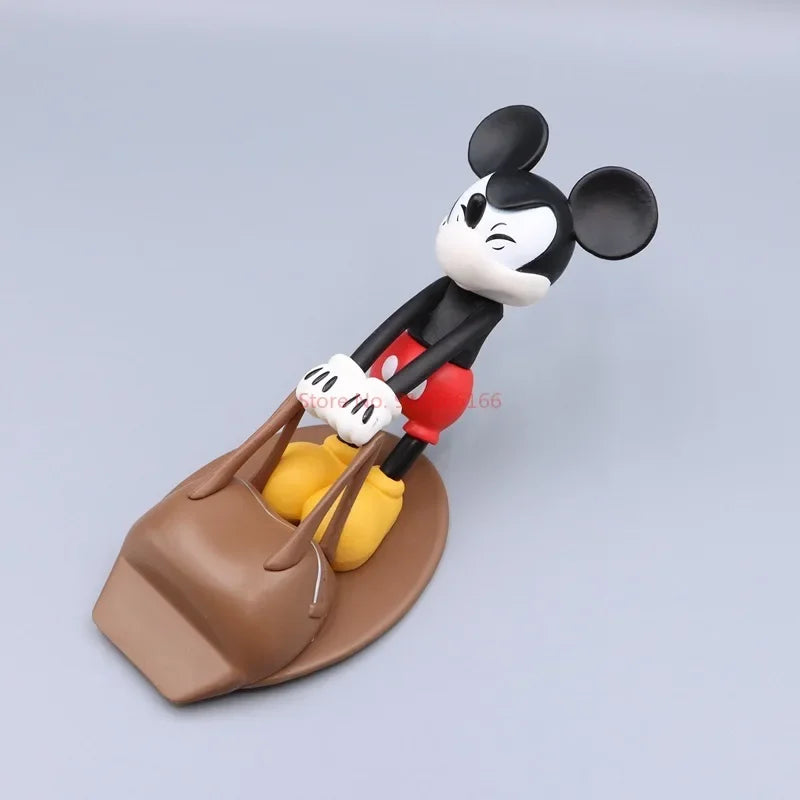 Disney Mickey Mouse & Donald Duck Door Stoppers – Creative Cartoon Windproof Anti-Collision Reusable Door Blockers for Home & Office