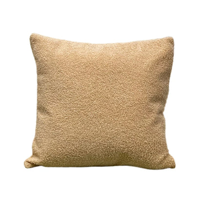Plush Decorative Throw Pillow Cover 45x45cm – Soft Sofa Cushion Case for Living Room Home Décor Pillowcase