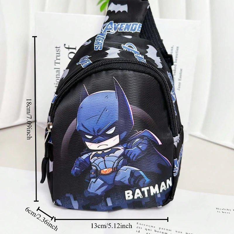Spider-Man Sling Chest Bag – Cartoon Anime Crossbody Shoulder Bag with Coin Purse for Travel