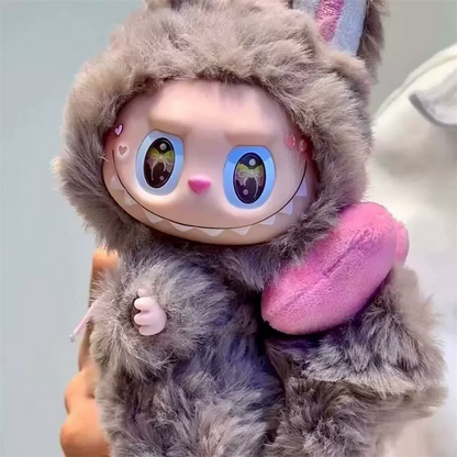 Limited Edition Labubu Winnie Angel Plush — Exclusive Blind Box Cute Backpack Pendant Toy Gift