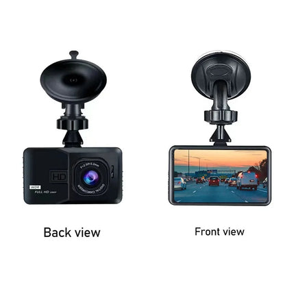XUSHIDZ 1080P HD Dash Camera – Loop Recording, Night Vision, 24h Parking Monitor, G-Sensor Vehicle DVR Dashcam