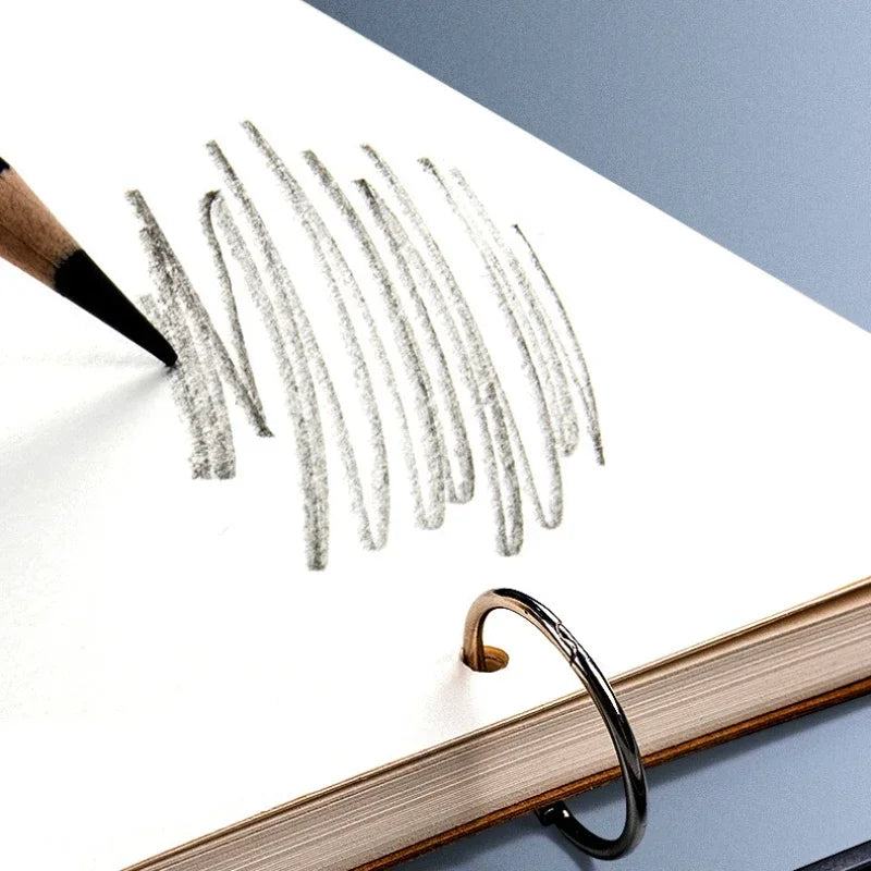 Professional A4 A5 8K 16K 32K Sketchbook – Thick Loose-Leaf Drawing Paper for Artists & Students