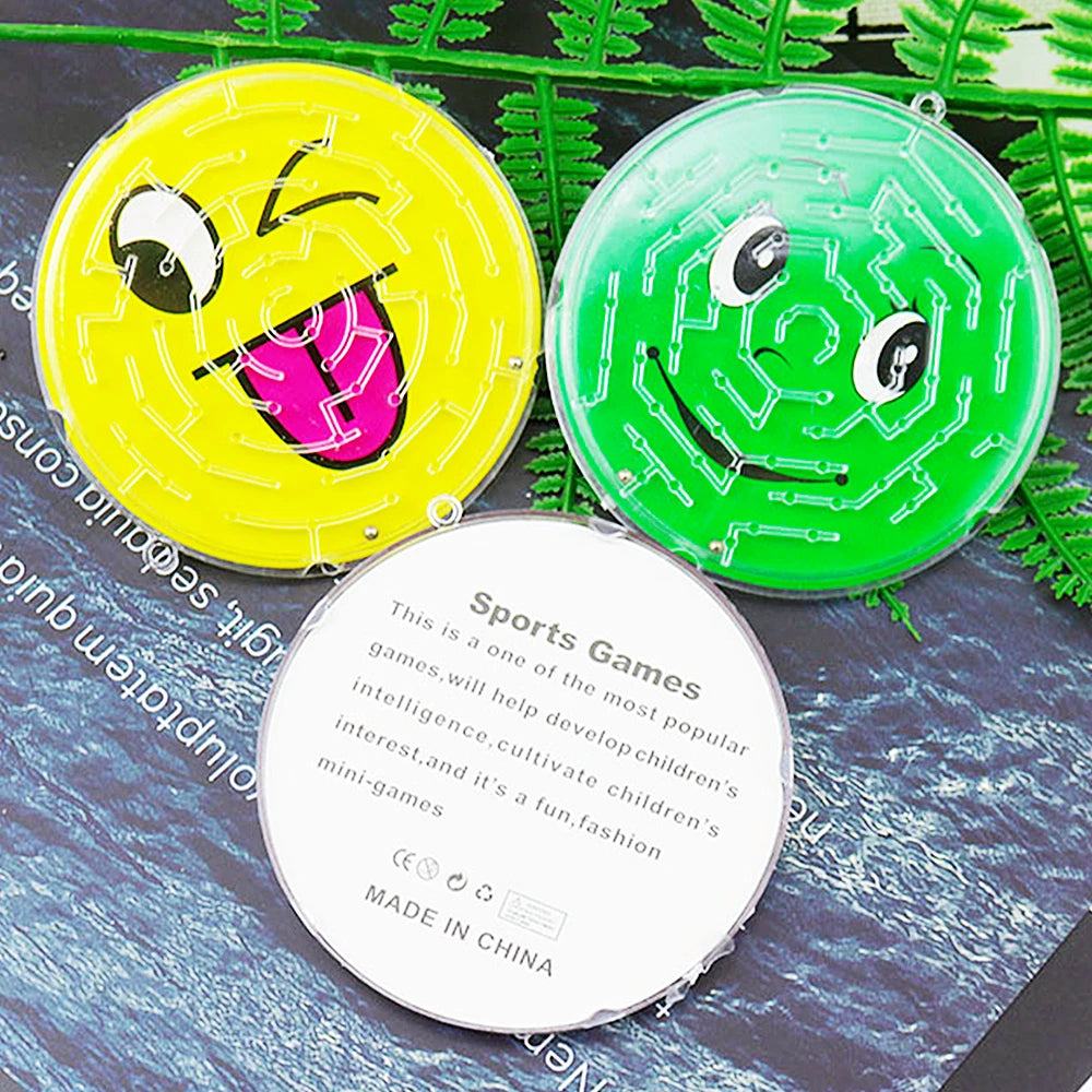 7cm Round Track Bead Maze Toy – 10-50PCS Kids Party Favors, Pinata Fillers & Carnival Prizes