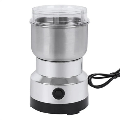 Mini Electric Grinder 300ml – Ultrafine Pulverizer for Baby Food, Coffee, Spices & Grains with 2/4 Blades