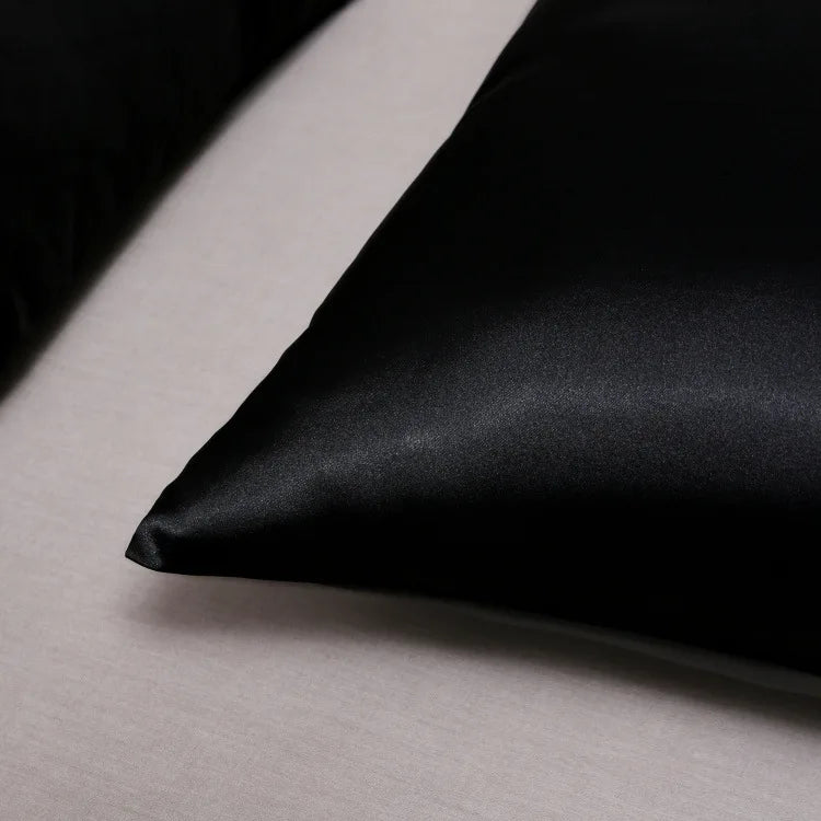 Silk Satin Pillowcase — Hair & Beauty Friendly Pillow Cover, Comfortable Home Decor for Standard/Queen, 1PC