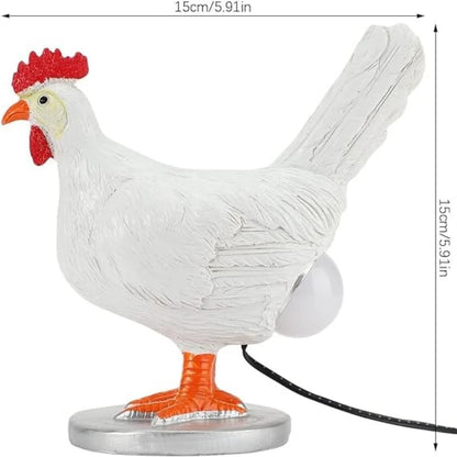 Funny Chicken Night Light - Simulated Animal Lamp for Easter Party & Home Decor
