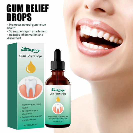 Gum Repair Oral Care Drops - Periodontal Hygiene Treatment for Gum Cleaning & Stain Removal