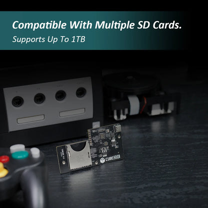 RetroScaler CUBEODE V1.2 Optical Drive Emulator – GameCube GC Loader Swiss SD2SP2 Replacement for All NGC Versions