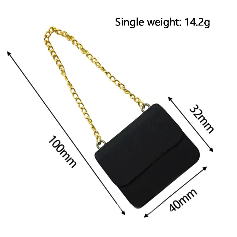1:12 Dollhouse Miniature Shoulder & Crossbody Bags – Decorative Toy Accessories for Dollhouse Collectors