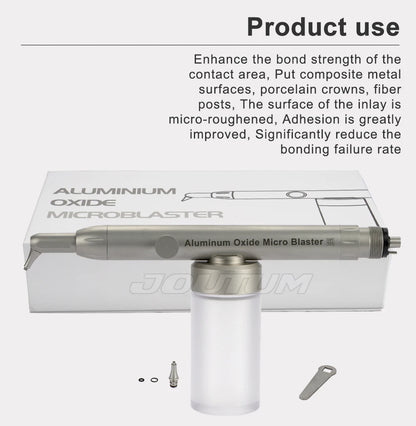 ATMDENT Dental Aluminum Oxide Micro Blaster – Air Abrasion Polisher Sandblasting Gun for Dentistry