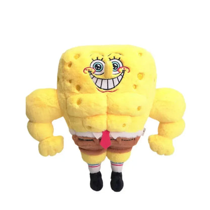 Anime Spongebob SquarePants Plush Toys – Patrick, Squidward, Mr. Krabs & Gary Stuffed Cartoon Toys, Birthday Gift for Kids