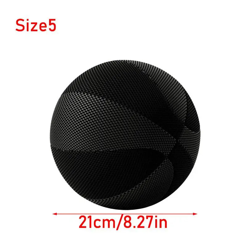 Weighted Training Basketball - Size 5/7 Silent High-Bounce Foam Ball for Indoor Dribbling & Home Workouts