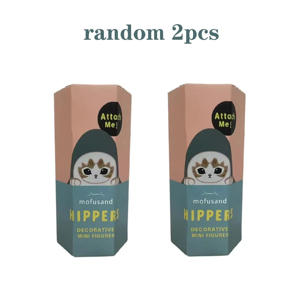 New Sonny Angel & Mofusand Blind Box – Hippers Mini Shark Cat Action Figures for Fans, Kids Christmas Gift