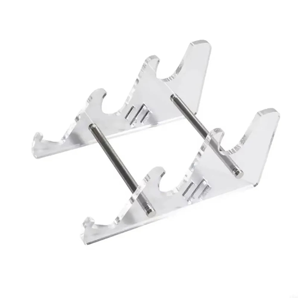 Transparent Acrylic Mechanical Keyboard Display Stand – Clear Keyboard Holder Rack & Riser Tray for Computer Gaming & Office Setup