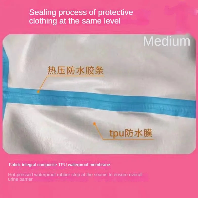 Children’s Waterproof Training Pants – Cotton Washable Breathable Leak-Proof Cloth Diapers for Kids