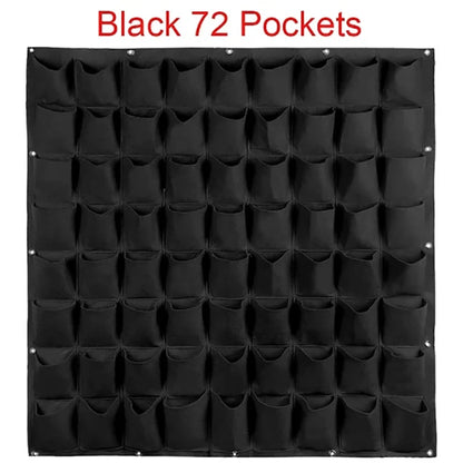 Wall Hanging Planting Bag – Multi-Pocket Vertical Garden Planter for Vegetables, Flowers, and Bonsai