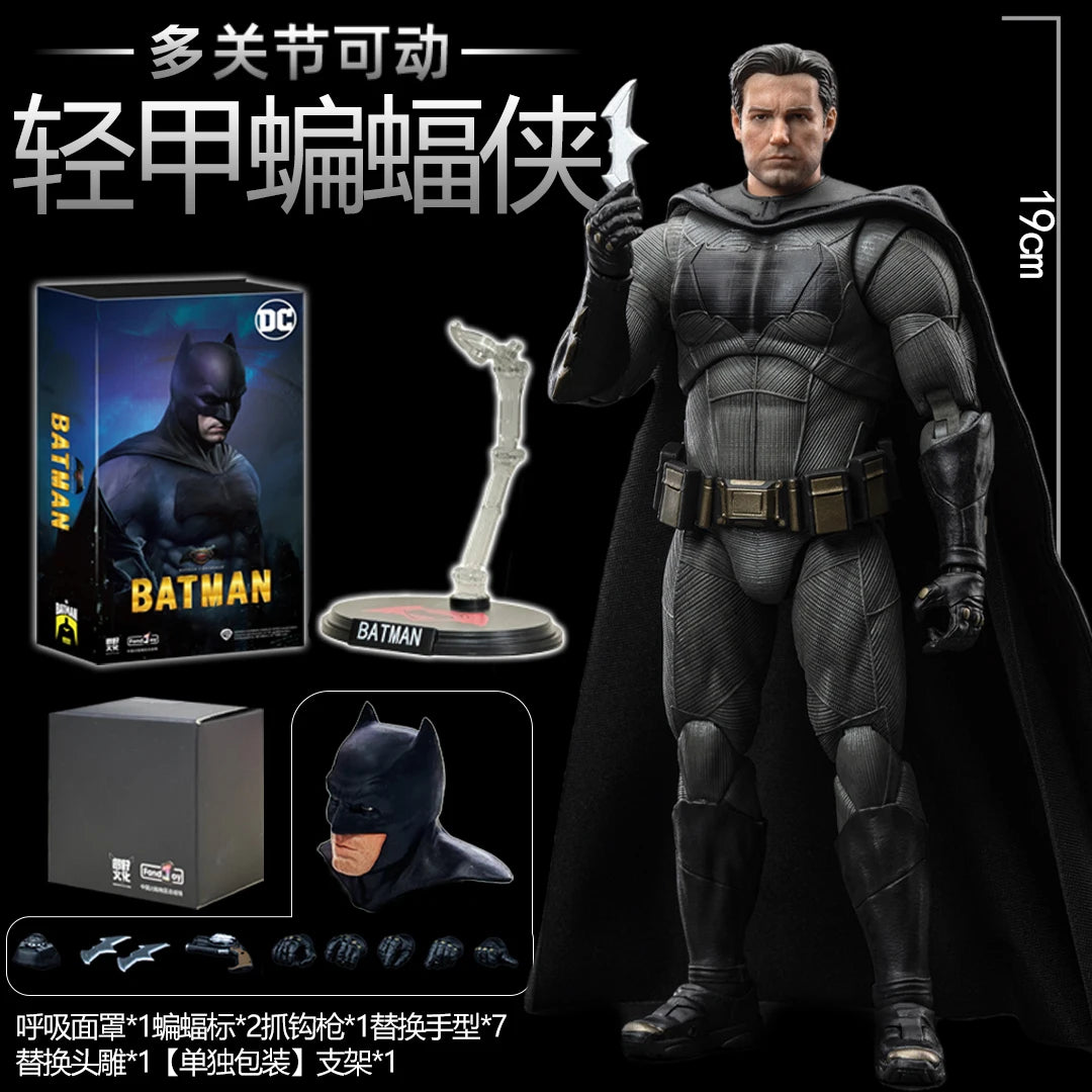 Fondjoy Justice League Action Figures – Superman, Batman, Wonder Woman, Aquaman & Mera Collectible Anime Models Gift