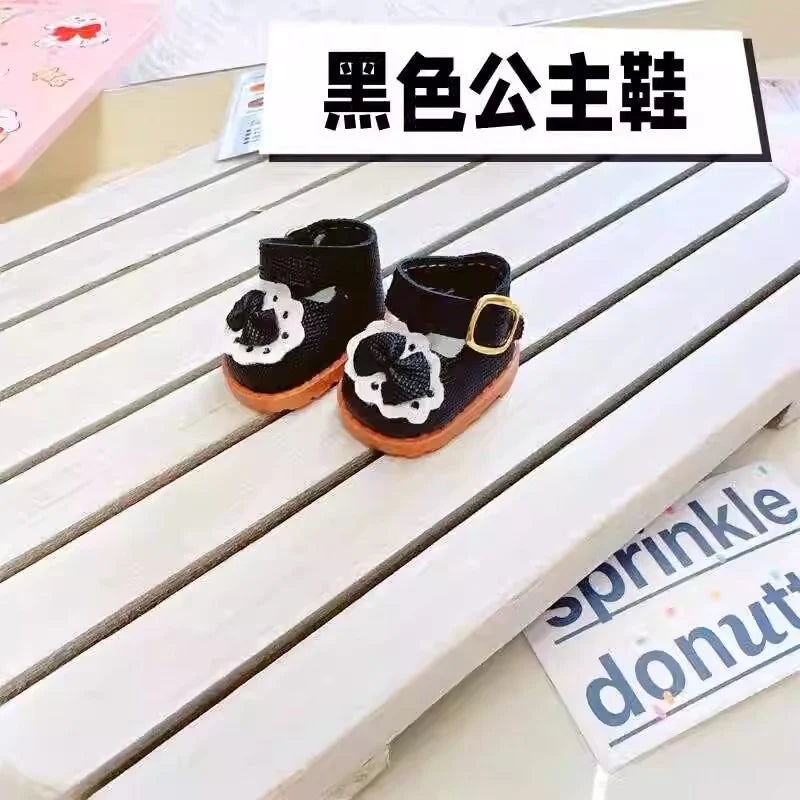 17cm Labubu Doll Accessories - Luxury Sweet Woolen Suit, Crossbody Bag & Princess Shoes Set