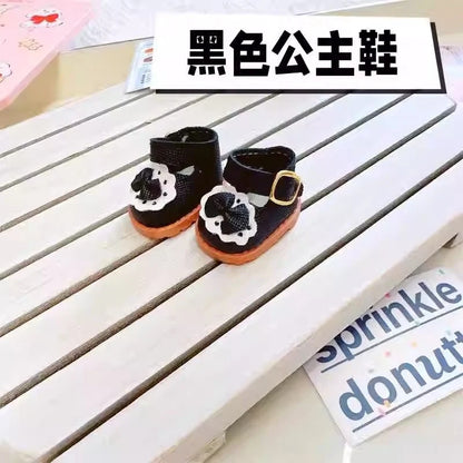 17cm Labubu Doll Accessories - Luxury Sweet Woolen Suit, Crossbody Bag & Princess Shoes Set
