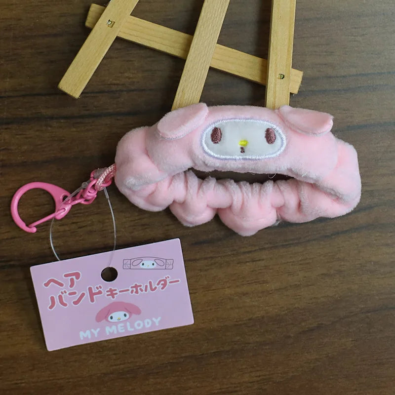 Sanrio Doll Clothing & Accessories Set – Hello Kitty, My Melody & Kuromi Outfit for Labubu V1/V2 Dolls with Hair Band & Messenger Bag