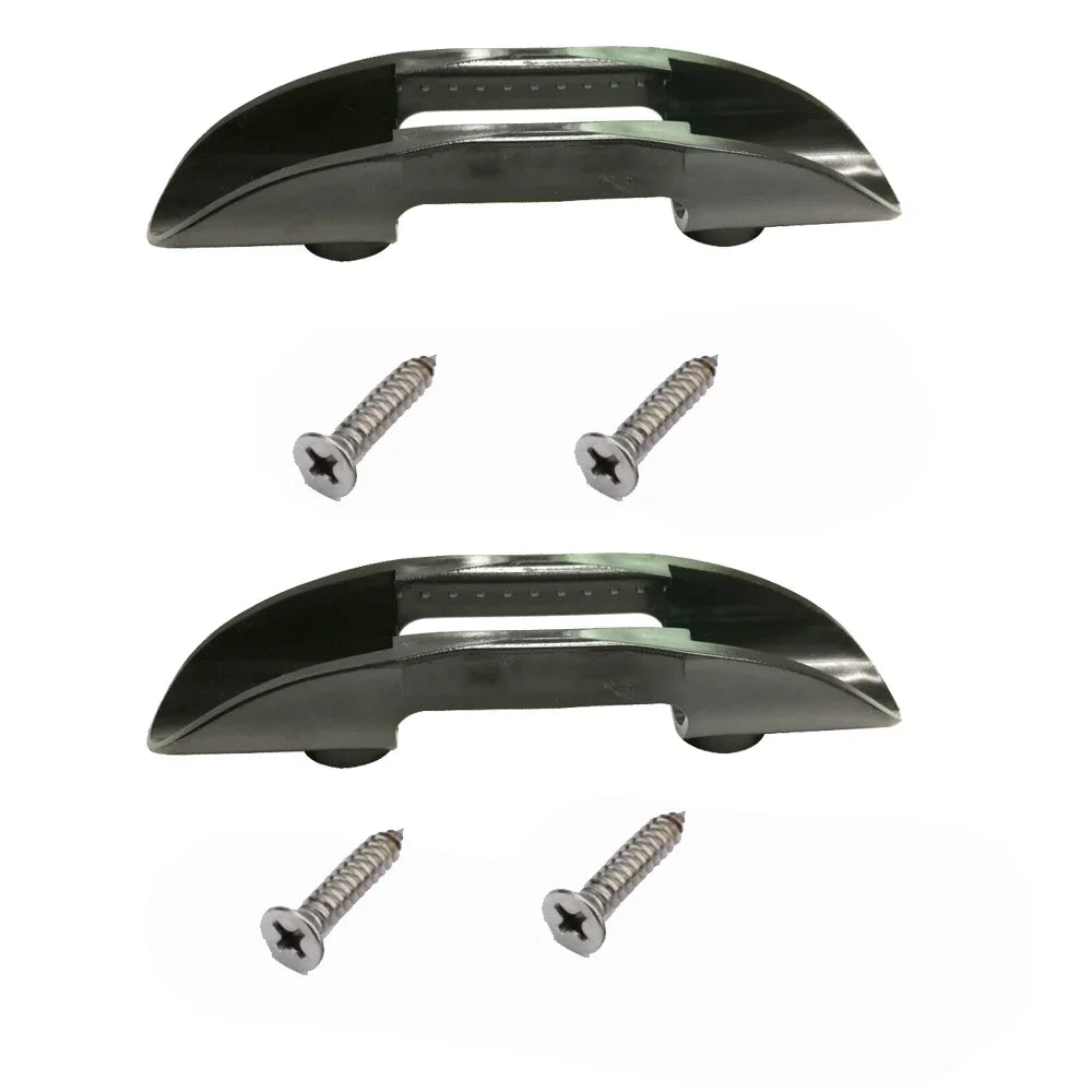 Kayak Canoe Paddle Clip – Deck Mounted Paddle Holder with Screws & Nuts for Fishing Boats & Oars