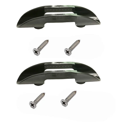 Kayak Canoe Paddle Clip – Deck Mounted Paddle Holder with Screws & Nuts for Fishing Boats & Oars