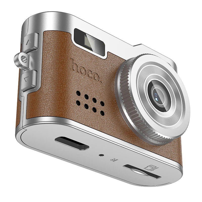 HOCO Retro Mini Digital Camera 1080P HD Video Recorder with 0.96-Inch Screen – Compact Indoor Outdoor Camera for Kids Gifts