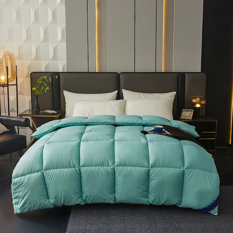 Warm Winter Thick Quilts – Down Filling Comforter for Single, Double & Couple Beds, 150x200cm