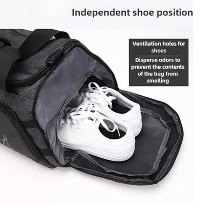 Waterproof Sports & Gym Bag - Durable Multifunctional Training, Fitness, & Swimming Tote