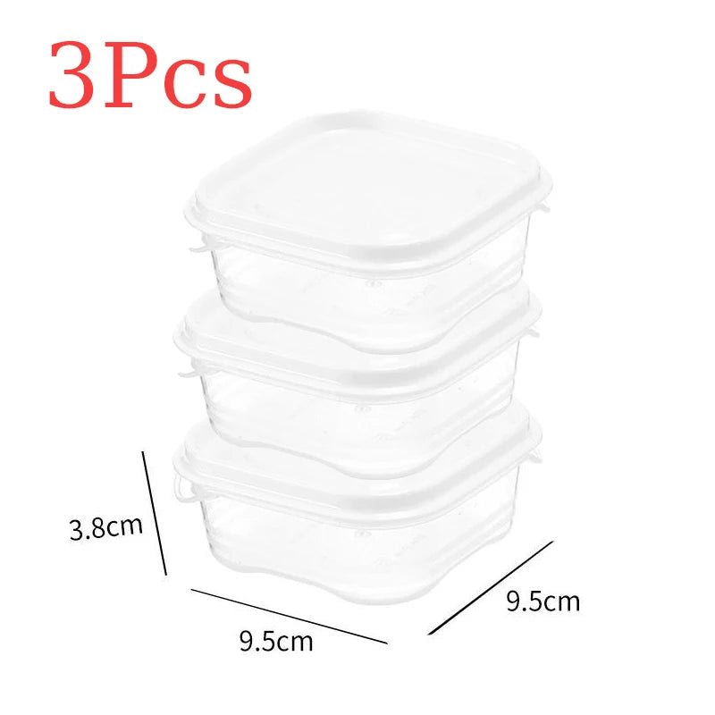 5-Piece Sealed Food Storage Box Set — Airtight Fridge Organizer for Fruits, Meat, Freezing & Kitchen Storage