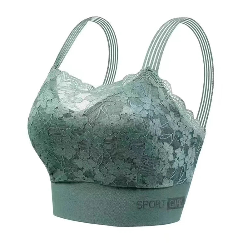 Women’s Sexy Lace Seamless Bra — Large Size Comfortable Breathable Sports Sleep Tube Top
