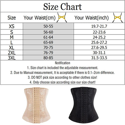 Colombian Mesh Embroidered Waist Trainer Corset Body Shaper for Women – Belly Control Shapewear